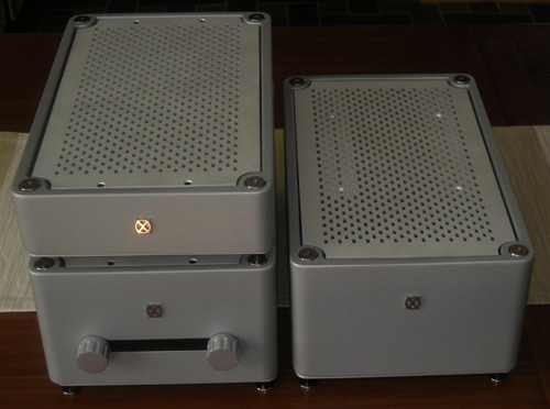 X-Line by Xodus X100 Stereo Amplifier with the X2PA Analog Preamplifier and XPH Phono Stage
